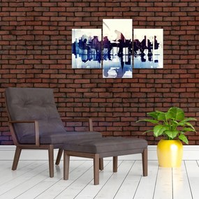 Tablou cu muzicieni (90x60 cm)