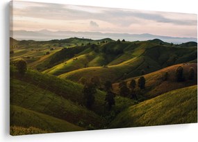 Tablou - Priveliște spre dealurile din Thailanda (90x60 cm)