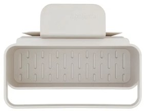 Organizator pentru chiuveta Brabantia SinkSide 1003311, Fixare pe peretele chiuvetei, Fund perforat, Gri deschis