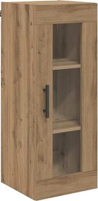vidaXL Dulap montat pe perete Stejar Artizanal 34,5 x 34 x 90 cm