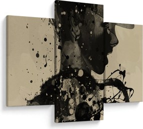 Tablou - Femeie de jazz (90x60 cm)
