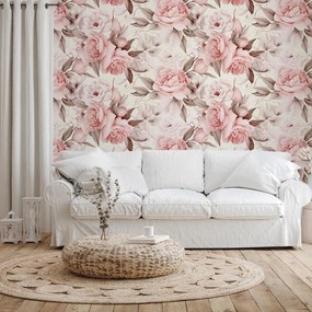 Fototapet – Bujori roz II. (147x102 cm)