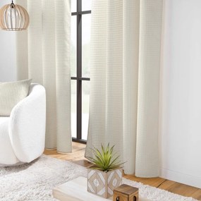 Draperie bej din catifea 140x260 cm Swing – douceur d'intérieur