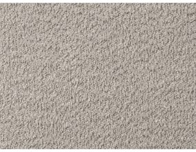 Pat matrimonial gri deschis cu somieră 140x190 cm Lior – Bobochic Paris