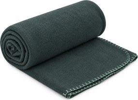 Patura fleece FLEORA, sârz verde Dimensiune: 180 x 200 cm
