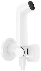 Dus igienic alb mat Hansgrohe S EcoSmart Bidette
