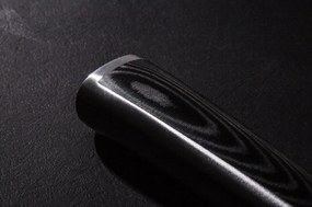 Set de cuțite G21 Damascus Premium în bloc de bambus, cutie, 5 bucăți + piatră de ascuțit