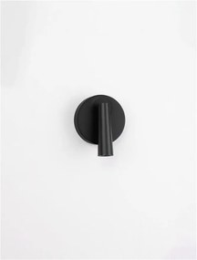 Aplica cu Spot LED directionabil stil minimalist TICO negru, NVL-9695147