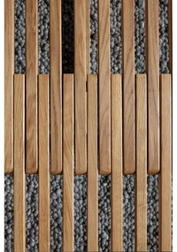 Măsuță de cafea în culoare naturală din lemn de stejar 60x70 cm Unai – MOME