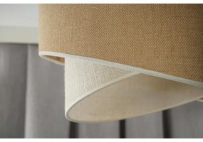 Lustră aplicată YUTE Duolla CELLO 1xE27/15W/230V d. 45 cm maro/gri