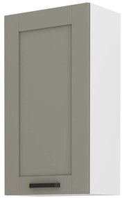 Dulap superior de bucătărie Lucid 50 G 90 1F (claygrey + alb). 1045457