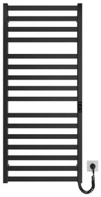 Radiator portprosop HF OXFORD 255W/230V 117x53 cm negru