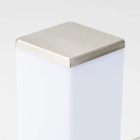 Brilagi - Lampă de exterior cu senzor NOVA, 1x E27/15W/230V, 40 cm, IP44, crom mat