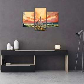 Tablou - Orașul pictat (90x60 cm)