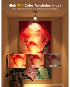 SET 2x bec LED RGBWW dimabil Govee GU10/4,8W/230V 2700-6500K Wi-Fi