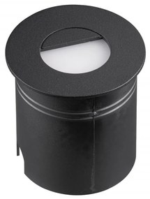 Spot LED incastrabil scari iluminat exterior IP65 ASPEN negru