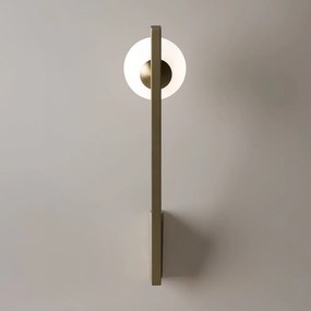 Aplica de perete design modern minimalist Kazimir auriu/alb