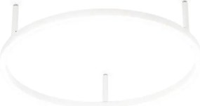 Ideal Lux - Plafonieră LED ORACLE SLIM, 29W, 230V, 2700K, Ø 50 cm, albă