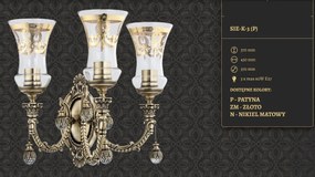 Aplica eleganta design LUX Sienna