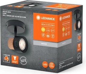 Spot LED Ledvance DECOR CORK 1xGU10/3,4W/230V