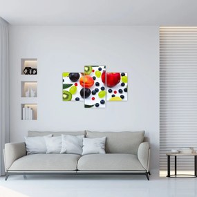 Tablou - fructe cu picături de apă (90x60 cm)