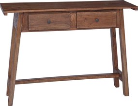 vidaXL Birou cu sertar Maro 110 x 30 x 79 cm Lemn masiv de mahon