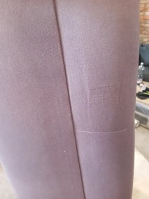 OFERTA Canapea coltar extensibila roz ZENA, reversibila calitatea II