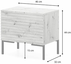 Noptieră Lamellito L4  (negru + auriu). 1098838