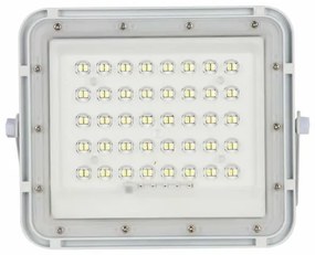 Proiector LED solar de exterior LED/6W/3,2V IP65 6400K alb + telecomandă