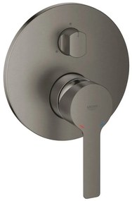 Grohe Lineare Baterie cada dus monocomanda incastrata, 3 iesiri, antracit mat (brushed hard graphite)