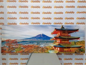 Tablou monument Pagoda Chureito
