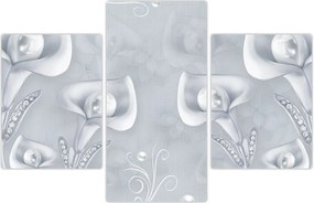 Tablou - Flori de perle (90x60 cm)