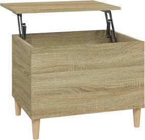 vidaXL Măsuță de cafea, stejar sonoma, 60x44,5x45 cm, lemn prelucrat