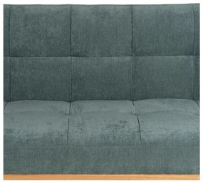 Canapea turcoaz extensibilă cu tapițerie din chenille 178 cm – Ixia