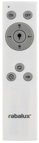 Plafonieră LED dimabilă Rabalux 71304 MALIN LED/48W/230V 3000-6500K + telecomandă
