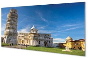 Tablouri acrilice Italia Înclinat turn catedrală