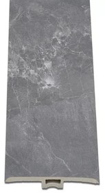 Vinil SPC gresie de înlocuire Fjord marmură model gri închis 2400x45x6 mm