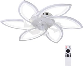 Brilagi-LED Lampă reglabilă cu ventilator LED/50W/230V 3000-6500K alb+DO