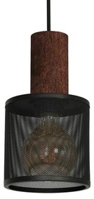 Lustră pe cablu ARES BLACK 1xE27/60W/230V