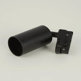 Spot directionabil pentru sina Track Project Collection, Orion negru