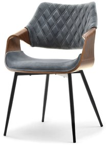 Scaun Rolf K (gri + negru). 1111258