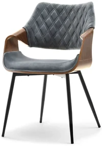 Scaun Rolf K (gri + negru). 1111258