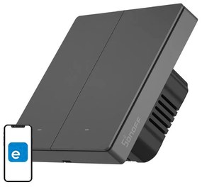 Intrerupator de Perete Smart WiFi Sonoff M5 2C – 2 Canale