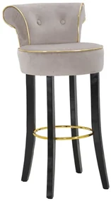 Mauro Ferretti Taburet De Bar Luxy Gr cm 46X48X96 | Aosom Romania