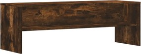 vidaXL Dulap TV, stejar fumuriu, 120x40x40 cm, lemn prelucrat