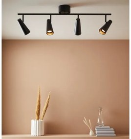 Spot CREST 4xGU10/7W/230V negru Markslöjd 108202