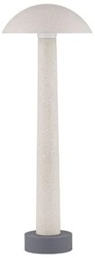 Stalp LED din ciment alb pentru exterior IP65 Tura H-55cm