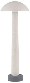 Stalp LED din ciment alb pentru exterior IP65 Tura H-55cm