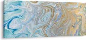 Tablou - Marmură albastră (120x50 cm)