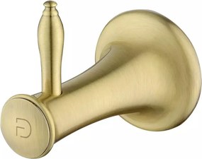 Cuier simplu FDesign Lacrima bronz periat